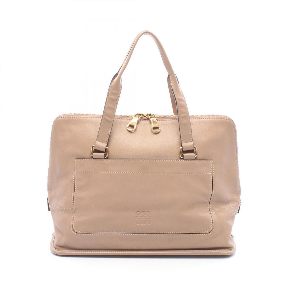 Loewe Anagram Top Handle Bag Leather Pink